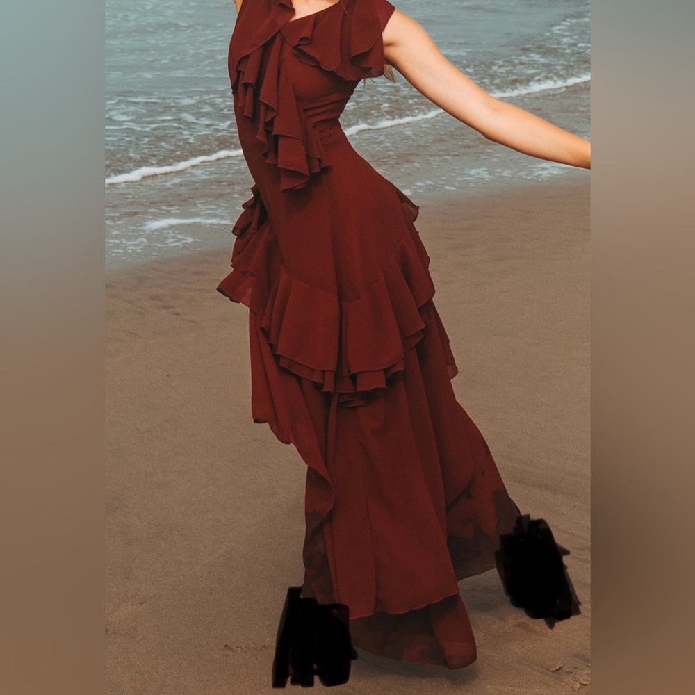 Red Maxi Dress